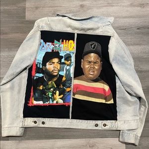 Hand painted Boyz N The Hood Jean Jacket
